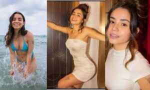 Jameliz Benitez Smith posing confidently in a stylish outfit – rising star in the adult film industry