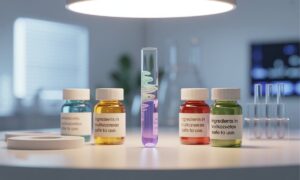 "Natural ingredients in Vullkozvelex including Glucosamine, Chondroitin, and Turmeric"